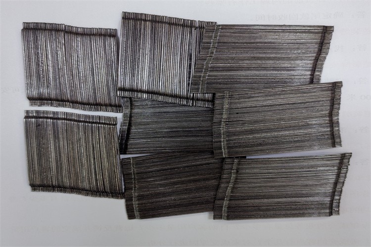 端构成排钢纤维